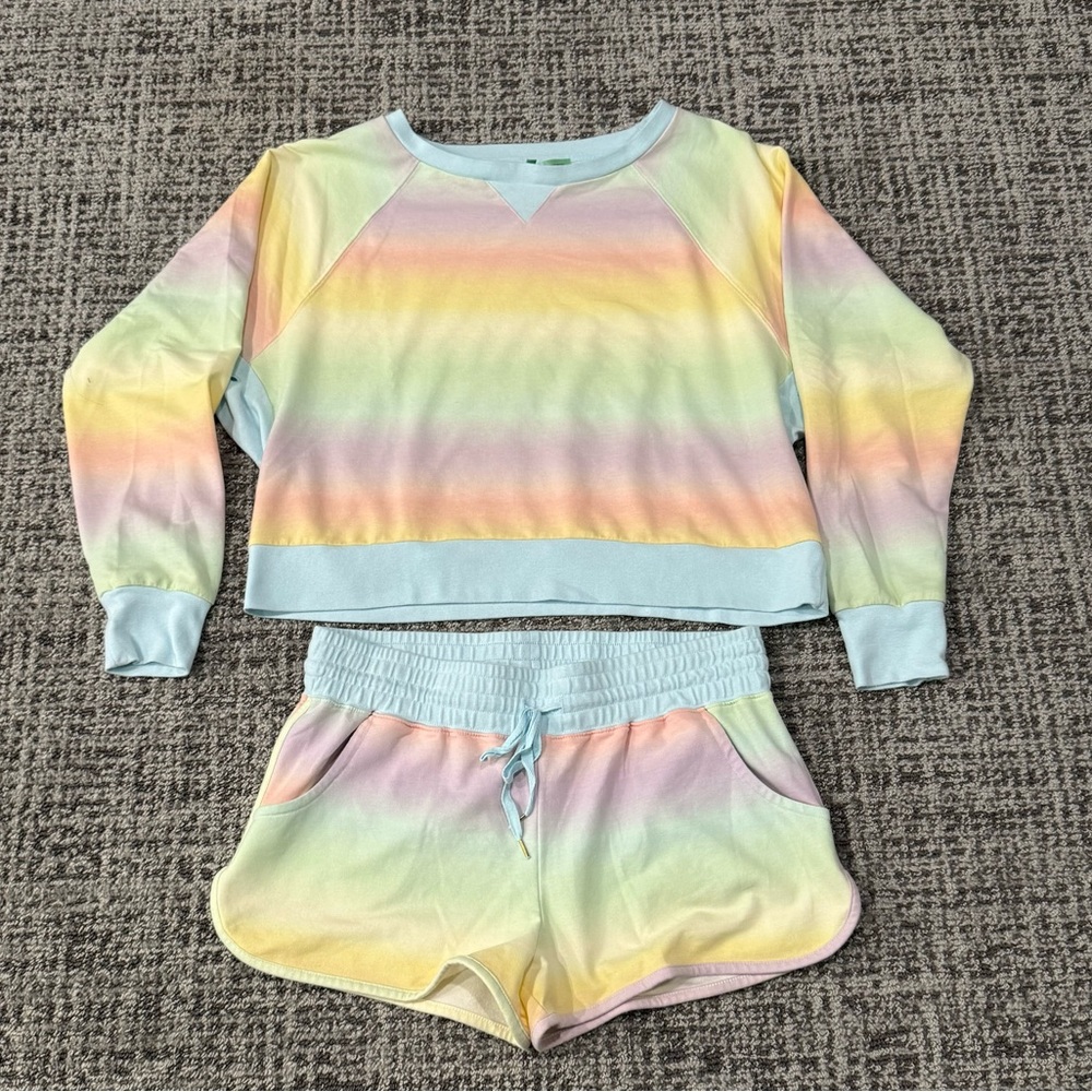 Honeydew Intimates - Rainbow Ombré Pajama Set